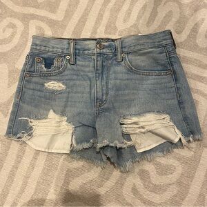 AEO denim shorts